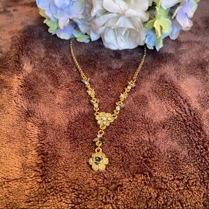 Vintage Flower Necklace